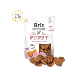 Brit Jerky Snack Puppy Meaty Coins Pavo 80 gr Precio: 3.4999998. SKU: B13MP6PEPD