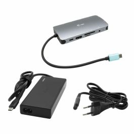 Hub USB i-Tec C31NANOVGA77W Plateado Negro Precio: 100.94999992. SKU: S55149714