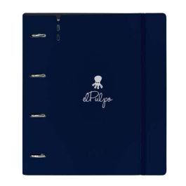 Safta Carpeta de Anillas DIN A4, 4 Anillas de 35 mm, con Recambio de 100 Hojas Cuadro 5 mm, Polipropileno Foam El Pulpo Precio: 12.59000039. SKU: B1KJ86S3ZJ