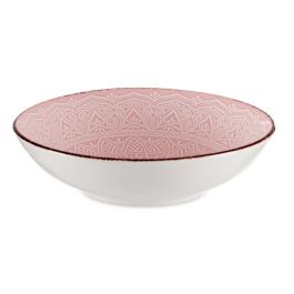 Plato Relieve Hondo Rosa 20Cm Vessia (24 Unidades) Plato Relieve Hondo Rosa 20Cm Vessia (24 Unidades)