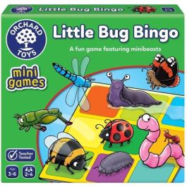 Little Bug Bingo - Juego de bingo - HUERTO - 3 a 6 años