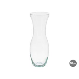 Giftdecor Jarrón de Cristal Cuello Estrecho Transparente 40 cm Precio: 9.5000004. SKU: B1CBVQWP7L