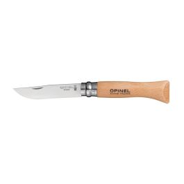 Navaja nº6 de acero inoxidable hoja 7cm. puño madera de haya. opinel