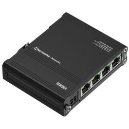 Teltonika Networks Integrated DIN rail bracket and surface mounting options, 102 x 25 x 81.5 mm, 4 x Gigabit Ethernet with speeds of up to 1000 Mbps, 7-57 V Wide range of supported power supply voltages Teltonika Networks Integrated DIN rail bracket and surface mounting options, 102 x 25 x 81.5 mm, 4 x Gigabit Ethernet with speeds of up to 1000 Mbps, 7-57 V Wide range of supported power supply voltages