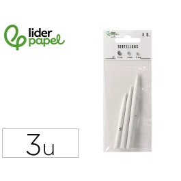 Liderpapel Difumino Bolsa 3 Unidades Diámetros Surtidos 70 mm / 80 mm / 90 mm Precio: 1.089. SKU: B16NKNPVFM