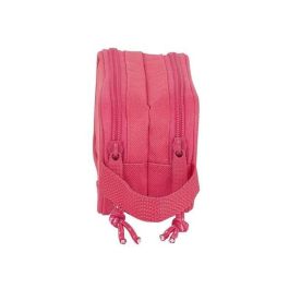 Safta blackfit8 Portatodo Doble Fresa Rosa 600D Polyester