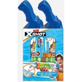 Pistola de agua x-shot small quad stream blaster con dos cañones 13'2x40'2x5'3cm - modelos surtidos Pistola de agua x-shot small quad stream blaster con dos cañones 13'2x40'2x5'3cm - modelos surtidos