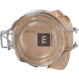 La Mediterranea Tarro Hermético de Vidrio con Cierre Clip 350 ml (12 Unidades)