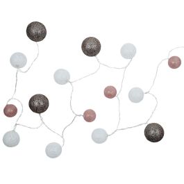 Home Deco Factory Guirnalda de Luz 15 LED USB Rosa 2700K 150cm