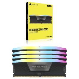 Corsair CMH128GX5M4B5600C40 Memoria RAM DDR5 128GB (4x32GB) 5600MHz CL40 Vengeance RGB para PC