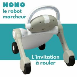 Bambisol Nono el Robot Andador Bebé Parlante Musical Juegos Interactivos Aprende Inglés Plegable 10-36 Meses Blanco