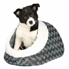 Cueva para gato Trixie Kaline Gris Crema 35 × 26 × 41 cm