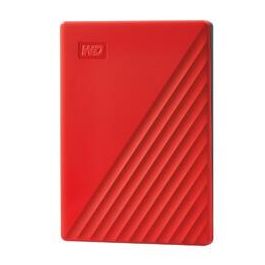 Western Digital My Passport disco duro externo 2000 GB Rojo