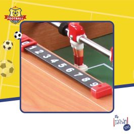 Tachan 20135 Futbolín de Madera con Patas 69x36.5x65 cm, incluye Marcador y 3 Bolas, Edad +14 años