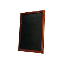 Pizarra Cristal Liderpapel Con Led En Caballete De Madera Para Rotuladores Tipo Tiza 50x90 cm