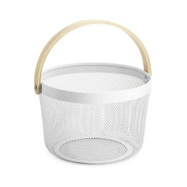 Cesta Organizador Maison con Asa de Madera - Confortime (6 Unidades) Cesta Organizador Maison con Asa de Madera - Confortime (6 Unidades)