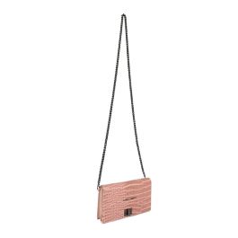 Bolso Mujer Laura Ashley DUTHIE-CROCO-POWDER Rosa 19 x 11 x 3 cm