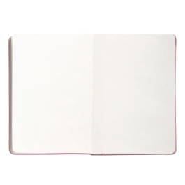 Antartik Cuaderno A5 Tapa Dura Hojas Lisas Rosa Pastel 100 Hojas 80 gr FSC