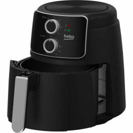 Freidora multifunción sin aceite - BEKO - FRL2242B - 1500 W - 3,9 L para 0,8 kg de patatas fritas - Temporizador de corte del circuito - Negra