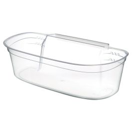 Cubo para la Basura Gondol_G-550 Transparente Blanco Plástico Precio: 1.9499997. SKU: S3601631
