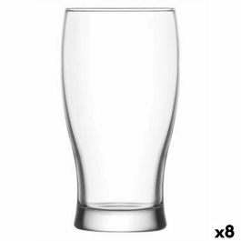 Vaso para Cerveza LAV Belek Transparente Cristal 6 Piezas (8 Unidades) (375 cc)