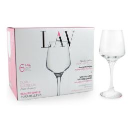 Set de 6 copas para agua Lal 330 cc - Lav (4 Cajas) Set de 6 copas para agua Lal 330 cc - Lav (4 Cajas)