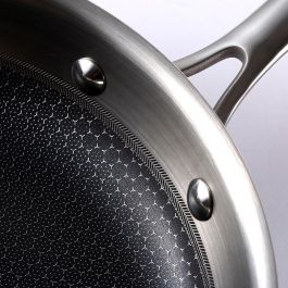Masterpro Sartén Hi-Tech 3 Acero Inoxidable 18/10 Ø24 cm Bgmp-1631