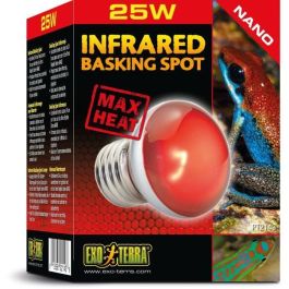 Exo Terra EXO1712406726623 Lámpara de Terrario Basking Spot Nano 25W Blanca Iluminación para Reptiles Precio: 20.89000023. SKU: B1H6DKECWC