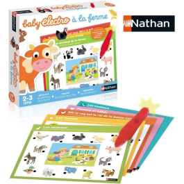 Nathan Juego Electrónico Animales de Granja para Niños Pequeños a partir de 2 Años, Juego Educativo Interactivo con Bolígrafo Precio: 29.79000035. SKU: B17QLX7373