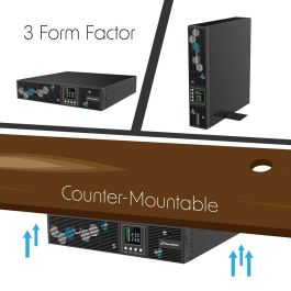 PowerWalker Line-Interactive (VI), 1000VA, C14 In, 8 x IEC, 2U PowerWalker Line-Interactive (VI), 1000VA, C14 In, 8 x IEC, 2U