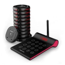 Approx appCUSTOMERCALLERKIT Kit Avisador de Clientes Inalámbrico con Transmisor, 10 Discos y Base de Carga, Hostelería, Vibración, Luz y Sonido Precio: 244.6899994. SKU: B1HBWLXQJD
