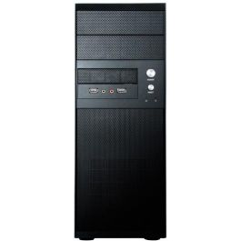 Chieftec CQ-01B-U3-OP Midi Tower PC, Caja para Ordenador de Sobremesa, ATX, Micro ATX, Negro, para Hogar u Oficina