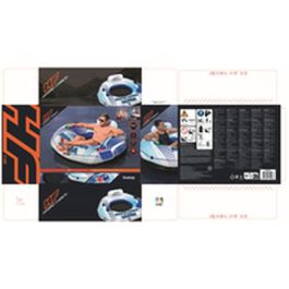 Bestway Rueda Hinchable con Asas Rapid Rider con Enfriador 165x148 cm Playa y Piscina 43726