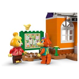 Lego Animal Crossing 77052 Kéké en la Plaza Juguete para Construir con Cafetería