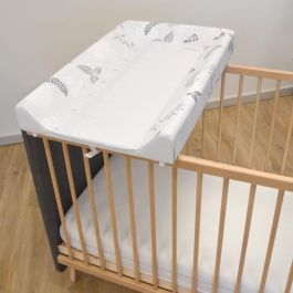 DOMIVA Cambiador integrado - 50 x 80 cm - Estampado de poemas gris
