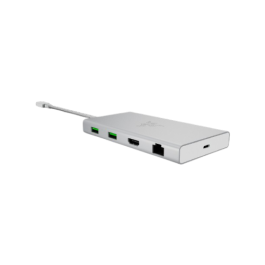 Razer Dock USB-C Alámbrico USB 3.2 Gen 1 Type-C Aluminio RC21-02250200-R3M1
