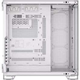 Corsair COR0840006664703 Caja PC 6500X Media Torre de Vidrio Templado con Doble Cámara - Blanco
