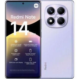 Xiaomi Redmi Note 14 Pro 6.67" Android 14 4G Dual SIM 8 GB RAM 256 GB Almacenamiento Cám. 200MP Púrpura Precio: 219.50000039. SKU: B15FDQAD2F