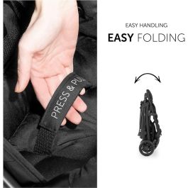 Hauck Cochecito compacto RAPID 4 4 ruedas Gris HAU4007923148464