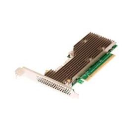 Broadcom P411W-32P RAID HBA 8x4/16x2/32x1 NVMe SSD x16 PCIe Gen 4 Perfil bajo, SFF-8654, 32 Puertos Precio: 841.8900006. SKU: B13YDBP4ND