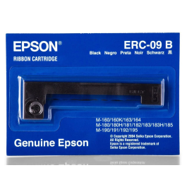 Epson Cinta Registradora Negro Erc-09 M 160 163 164 180 180H 181 182 183 185 190 191 192 195 Hx 20