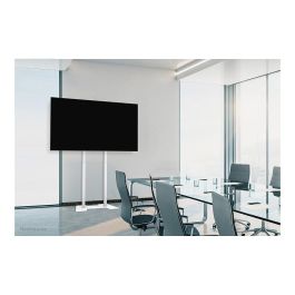 Newstar AFP-875WH Placa de Suelo Atornillable Blanco Acero - Compatible con FL55-875WH1 y WL55-875WH1, 864x600x9.5 mm