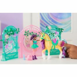 Spin Master SPI6072051 Set de Juego Mini Muñeca Ava y Leaf Color Reveal Unicorn Academy