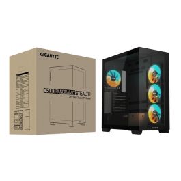 Gigabyte C500 Panoramic Stealth Caja Ordenador Gaming ATX con 4 Ventiladores y Cristal Templado