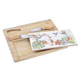 Tabla Aperitivo Tropical DKD Home Decor Multicolor 20 x 1.2 x 24.5 cm Set de 4 Tabla Aperitivo Tropical DKD Home Decor Multicolor 20 x 1.2 x 24.5 cm Set de 4