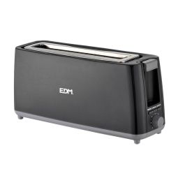 Edm Tostadora ranura larga black design 900W, función calentar y descongelar, 7 posiciones de tostado Edm Tostadora ranura larga black design 900W, función calentar y descongelar, 7 posiciones de tostado Precio: 17.5000001. SKU: B1EZ3WSQLJ