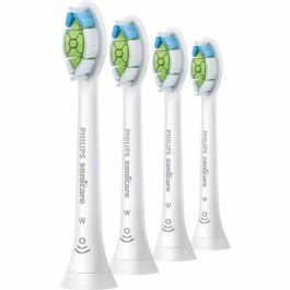 Philips Sonicare Optimal White - Cabezales de cepillado sónicos estándar - 4 piezas - Dureza media - Color blanco