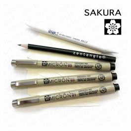 Set de Dibujo Talens Sakura Zentangle (10 Unidades)