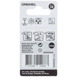 Disco de corte DREMEL Diamond EZ Speedclic 38mm