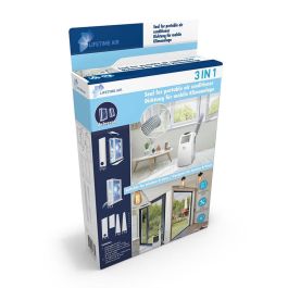 Kit universal de aislamiento de ventanas para climatizador Lifetime